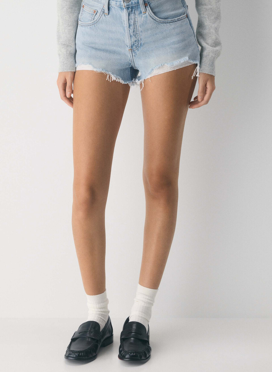 denim forum 90-tallets vintage cut-off denimshorts 15 år brl thr bleu