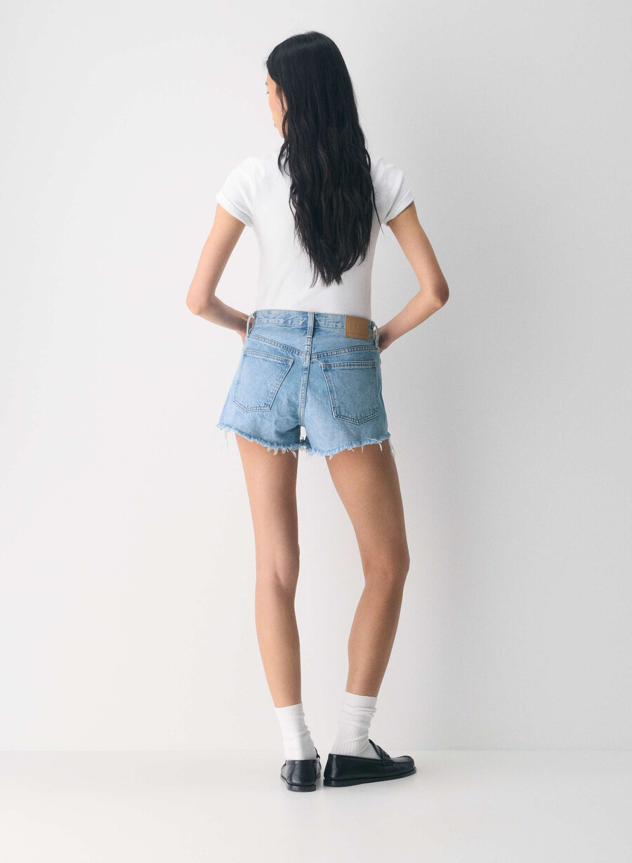 denim forum 90-tallets vintage cut-off denimshorts 5 år kiss n tell svart