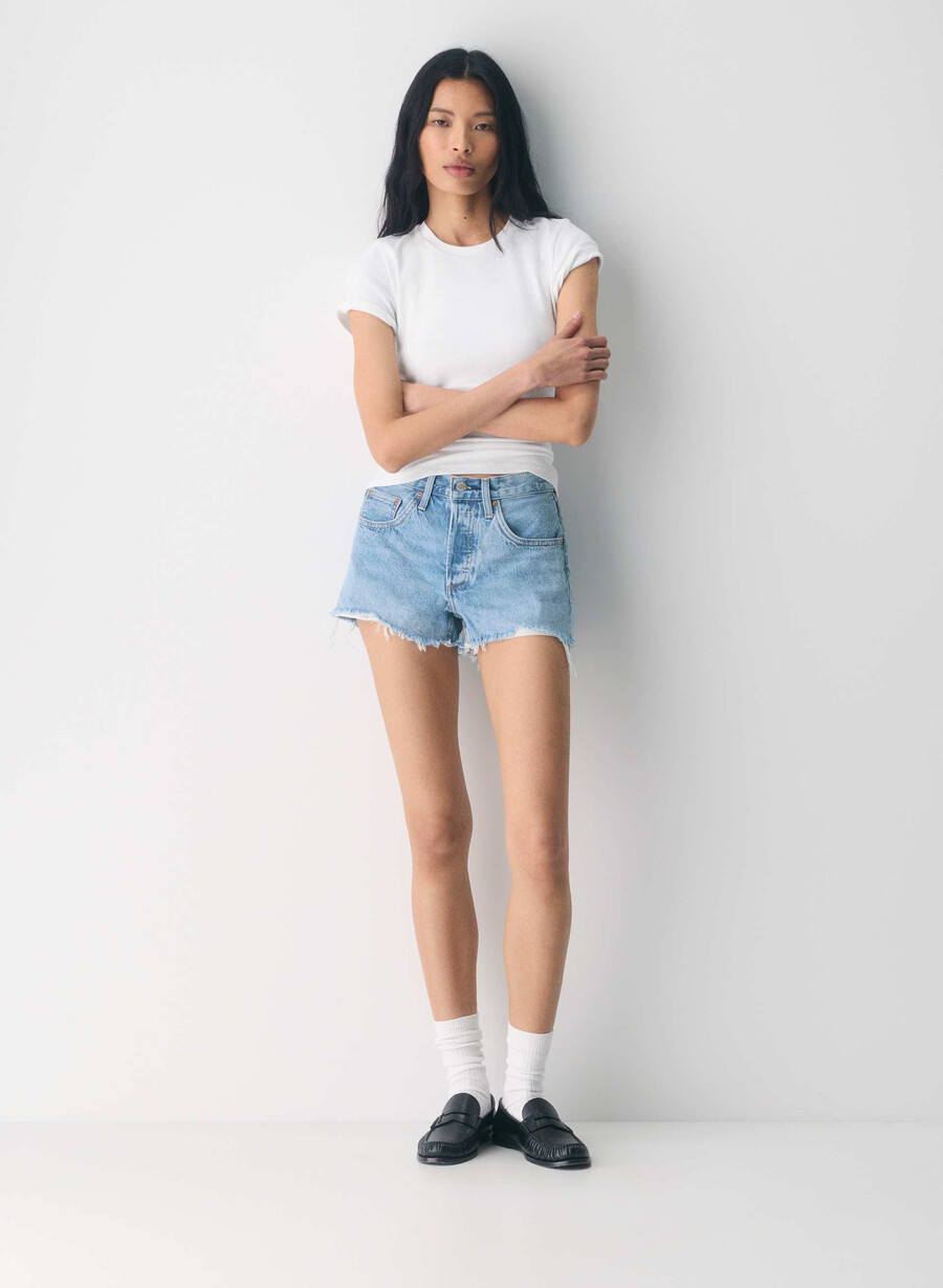 denim forum 90-tallets vintage cut-off denimshorts 5 år kiss n tell svart