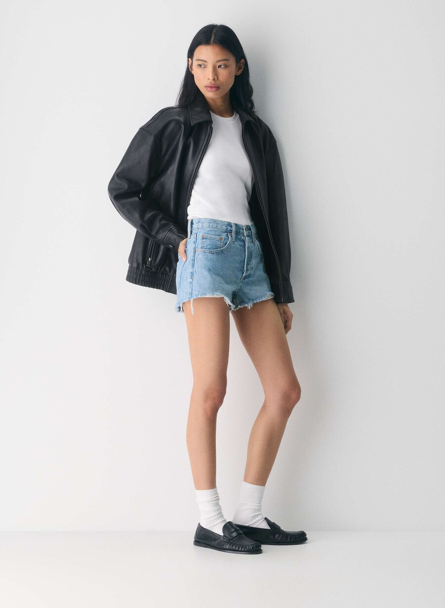 denim forum 90-tallets vintage cut-off denimshorts 7 år bleu taboo