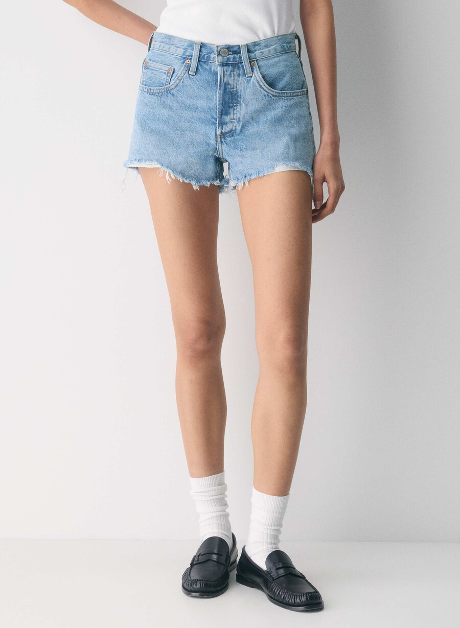 denim forum 90-tallets vintage cut-off denimshorts 7 år bleu taboo