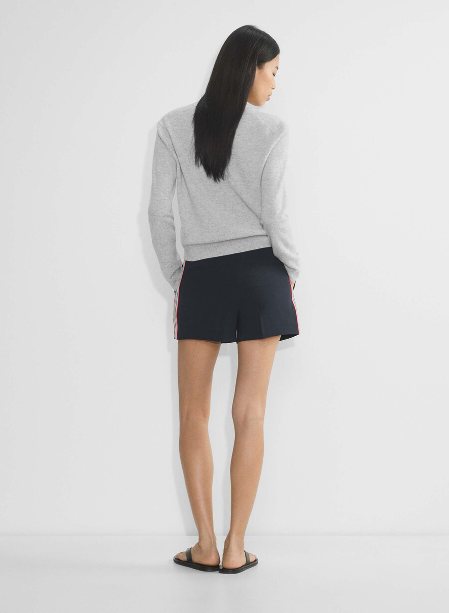 the effortless short mini drk nt nvy poppy red