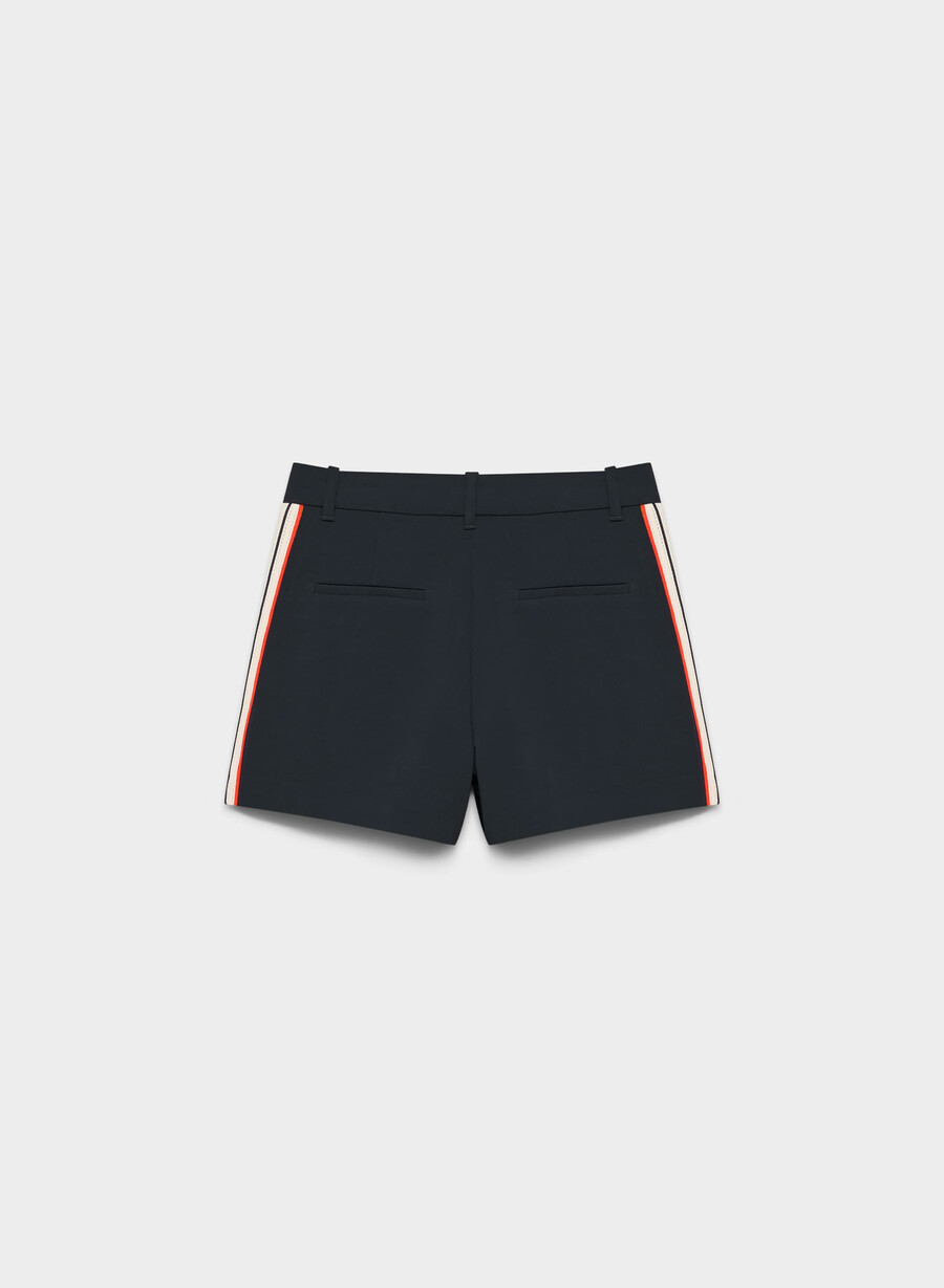 the effortless short mini drk nt nvy poppy red