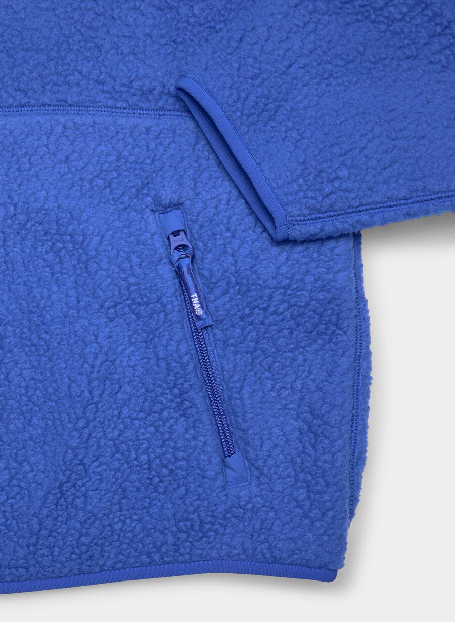 polartec thermal pro genser med halv glidelås og høy hofte jazz blÅ