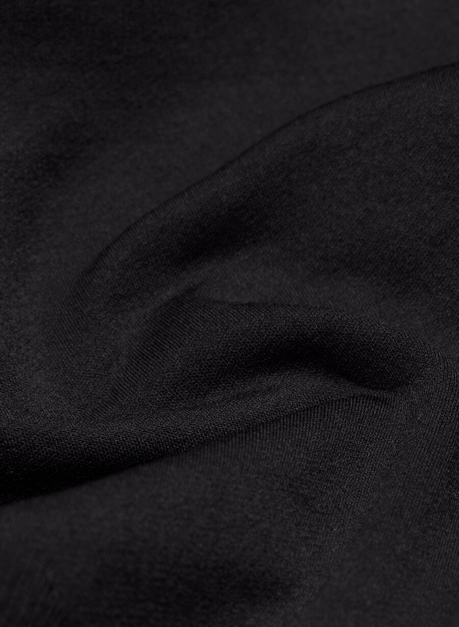 shapeenhance sømløs mid-thigh bodysuit svart