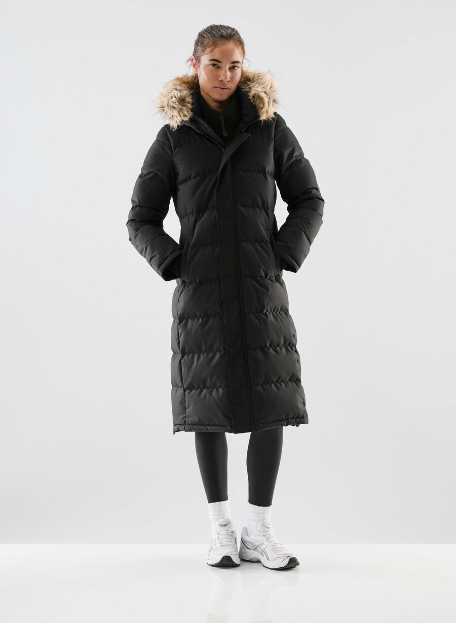 powder parka lang – coldstop svart