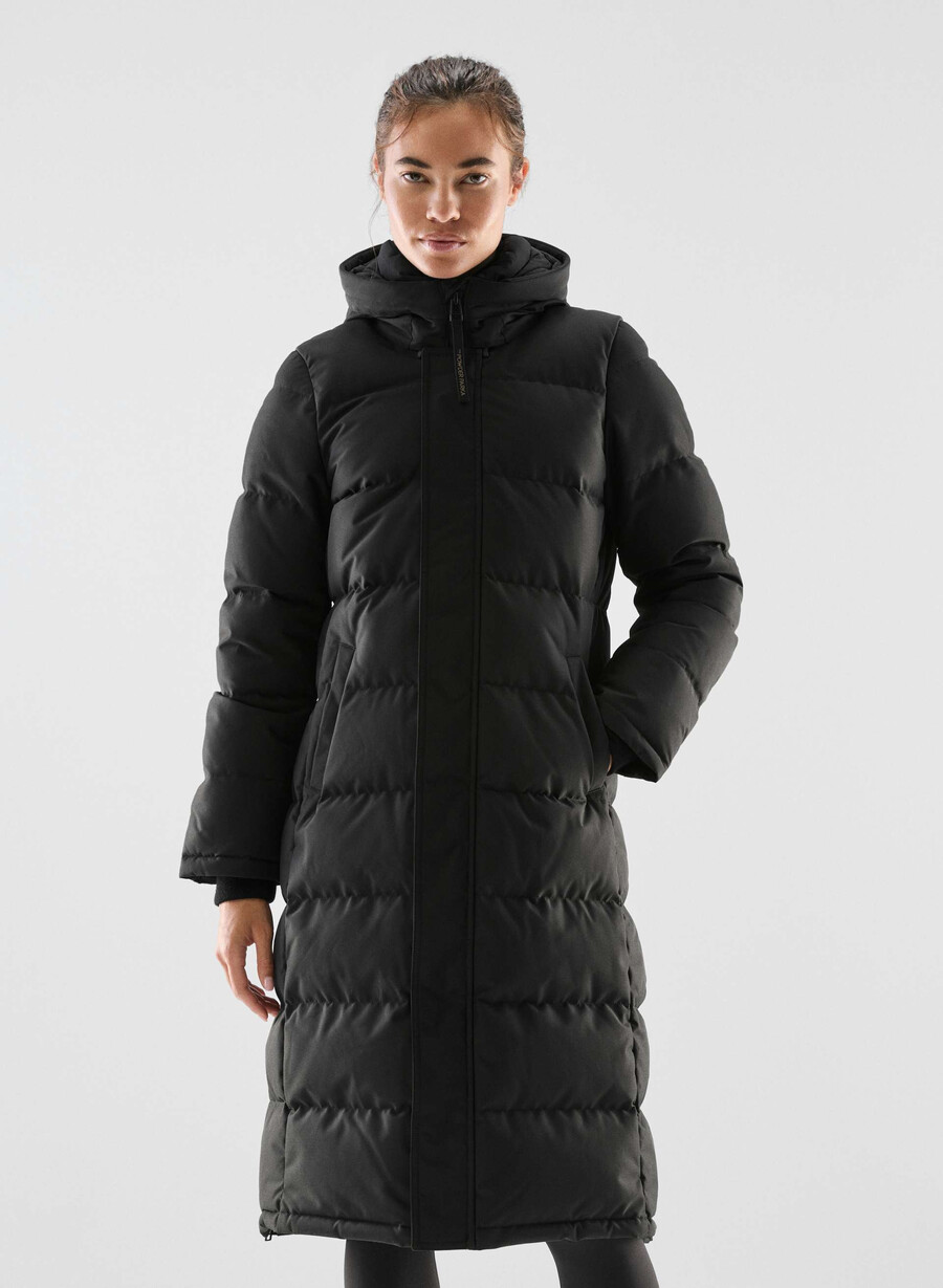 powder parka lang – coldstop svart