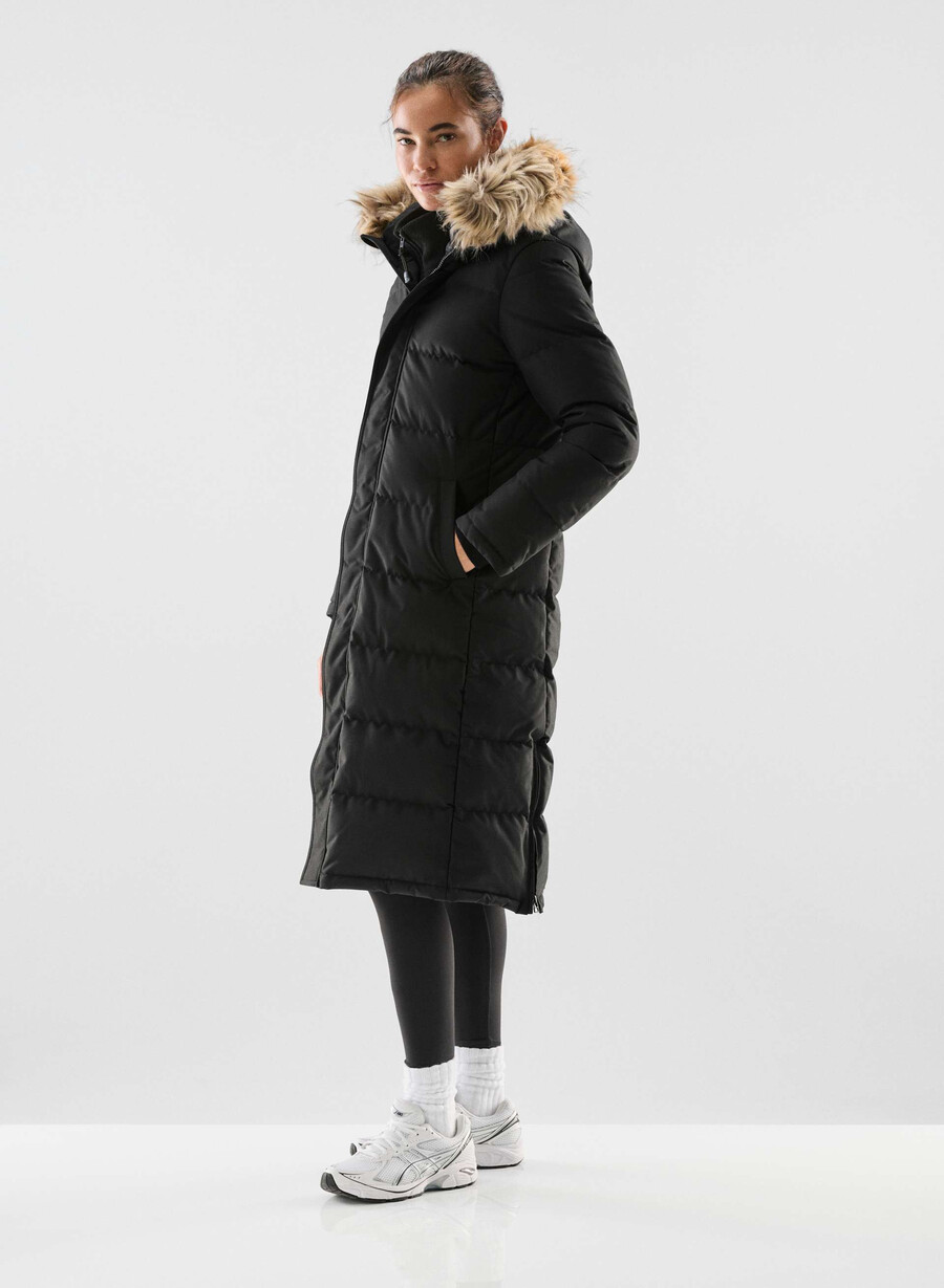 powder parka lang – coldstop svart