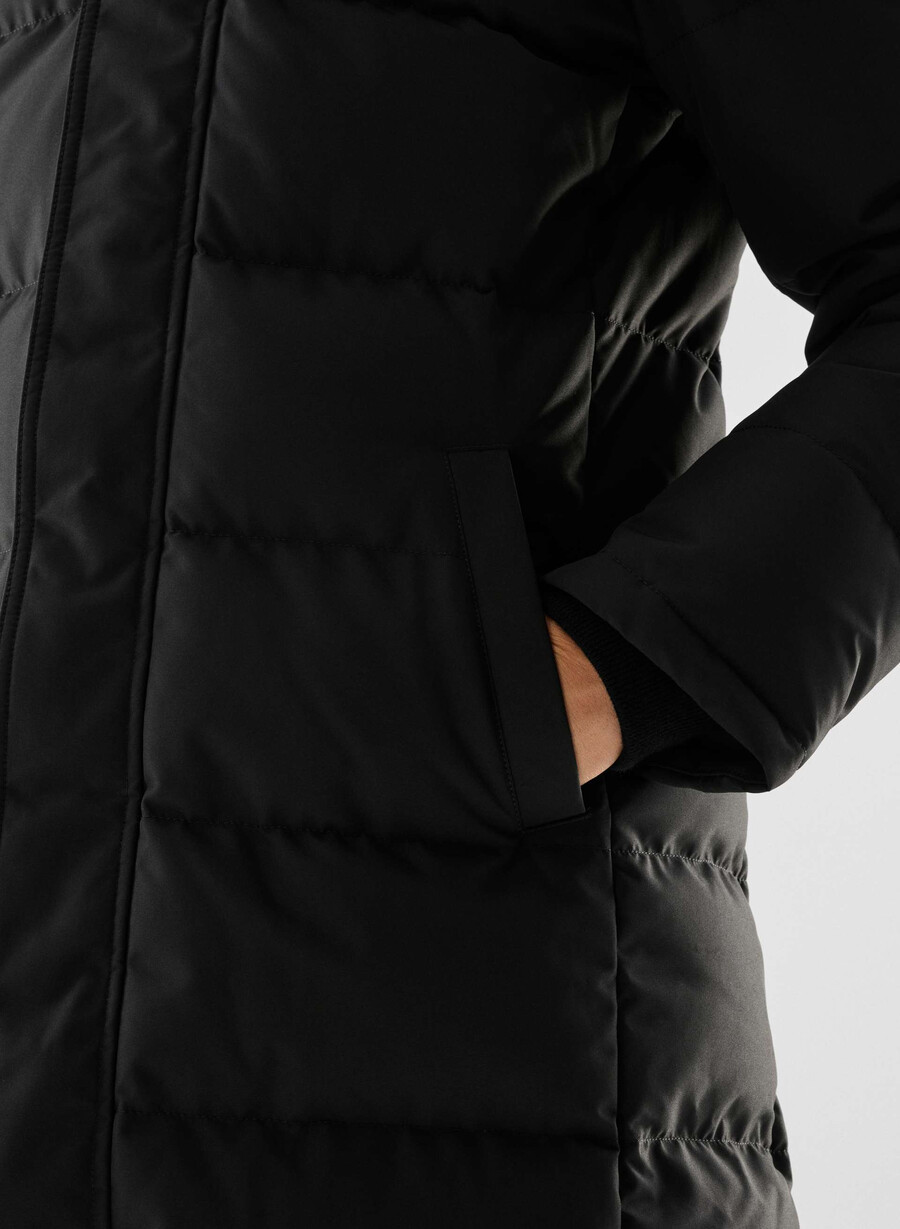 powder parka lang – coldstop svart