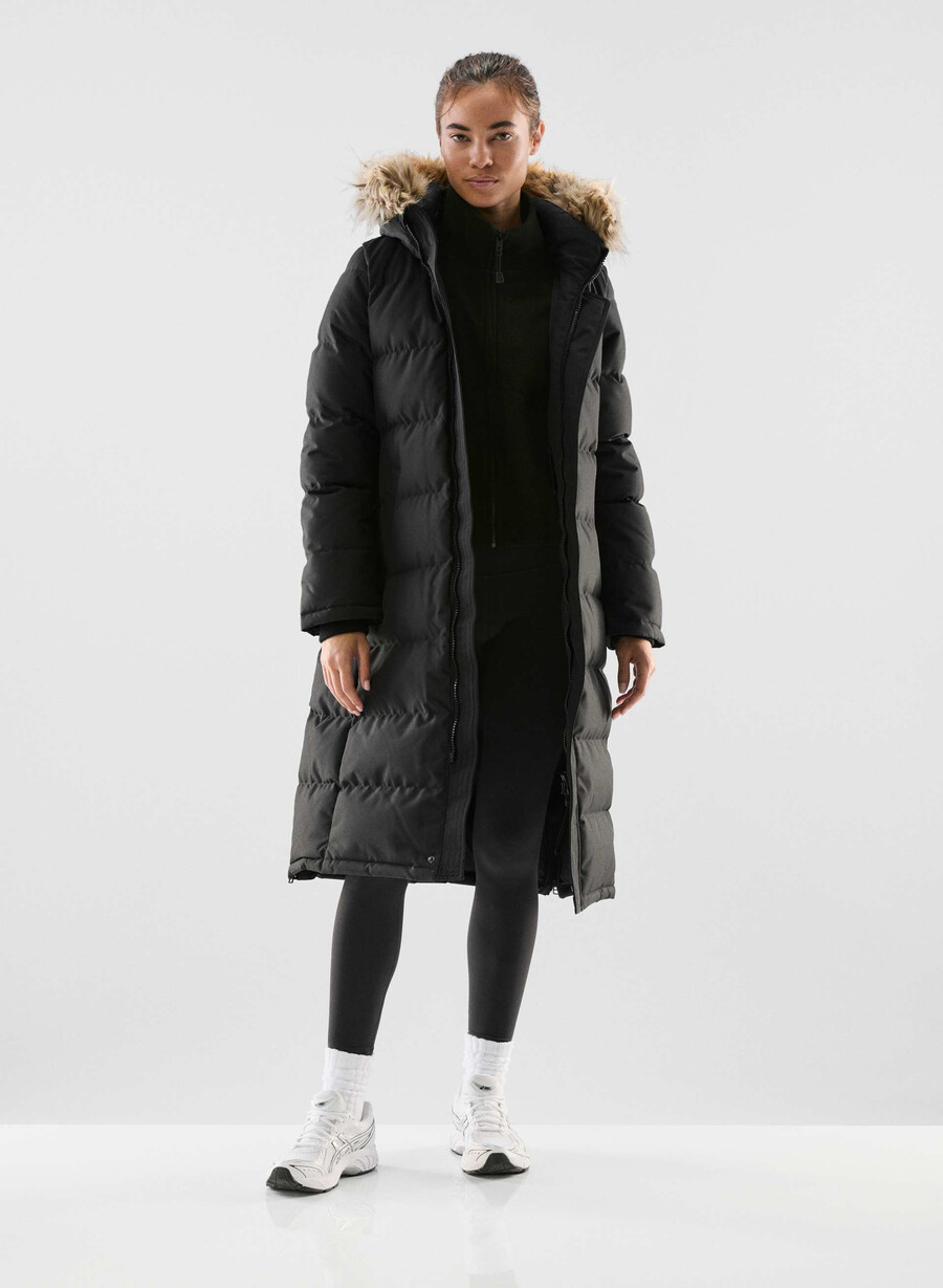 powder parka lang – coldstop svart