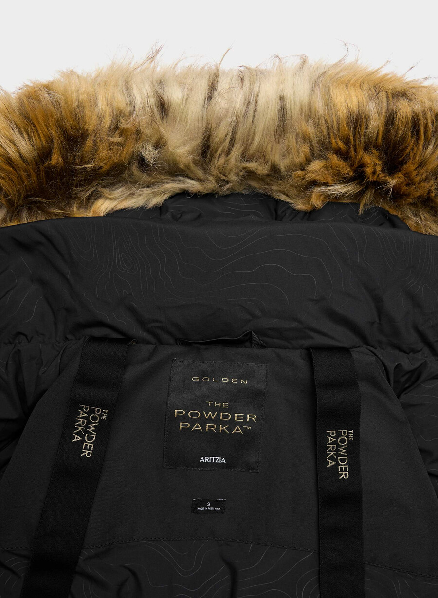 powder parka lang – coldstop svart