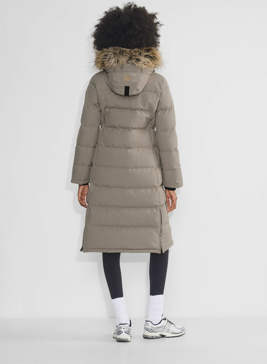 powder parka lang – coldstop modern taupe