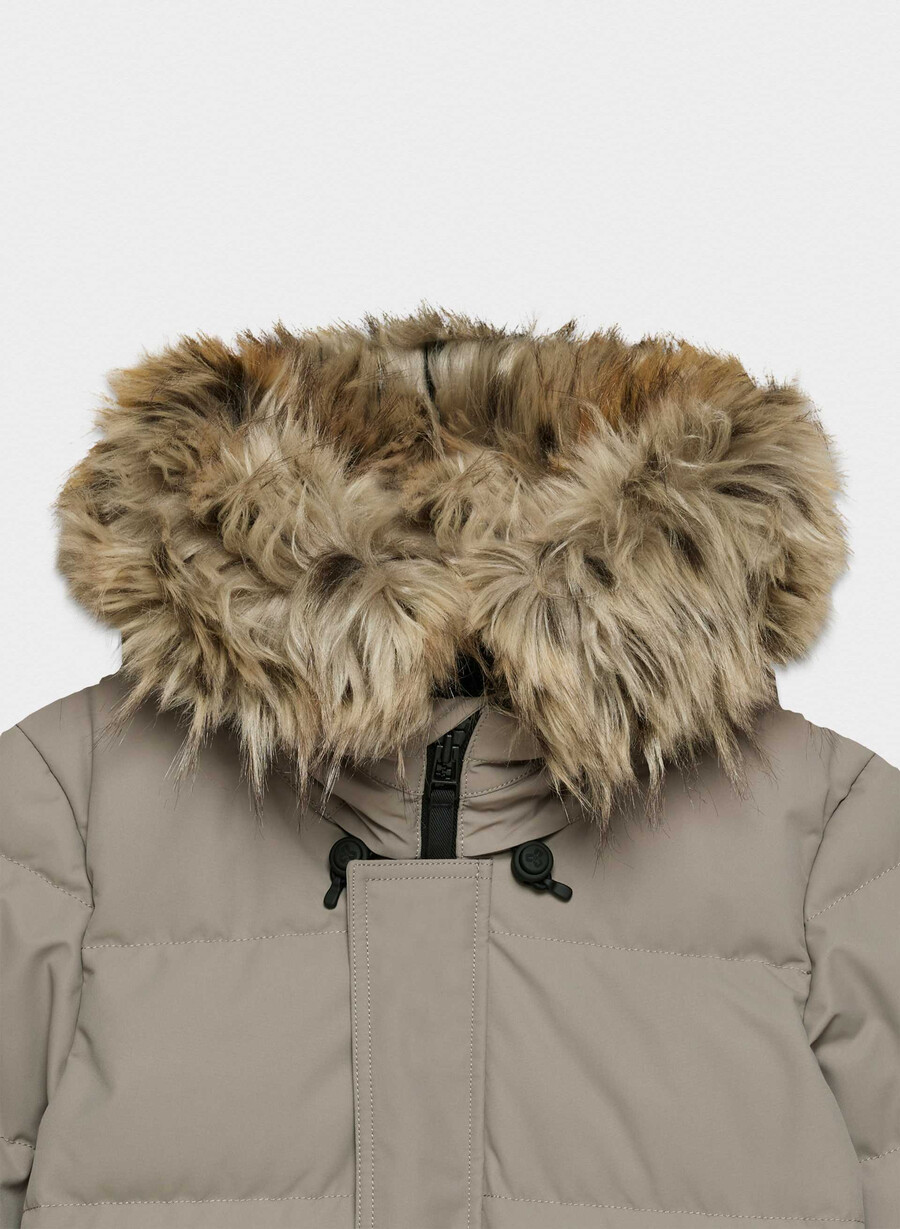 powder parka lang – coldstop modern taupe