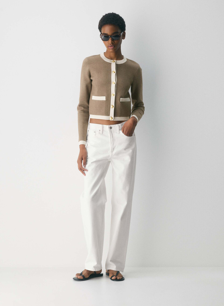 approach cardigan - wonder garn hthr foli bwnmtte prl