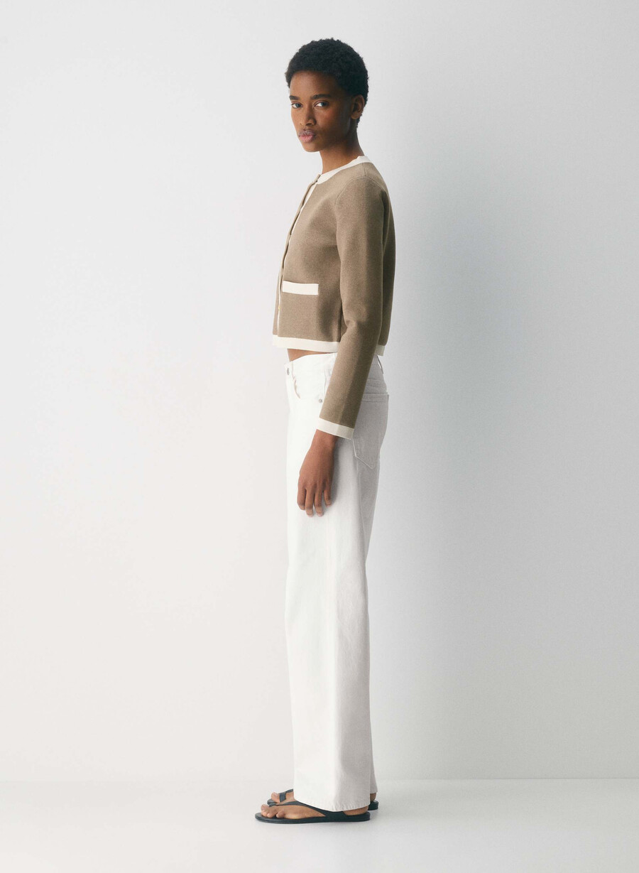 approach cardigan - wonder garn hthr foli bwnmtte prl