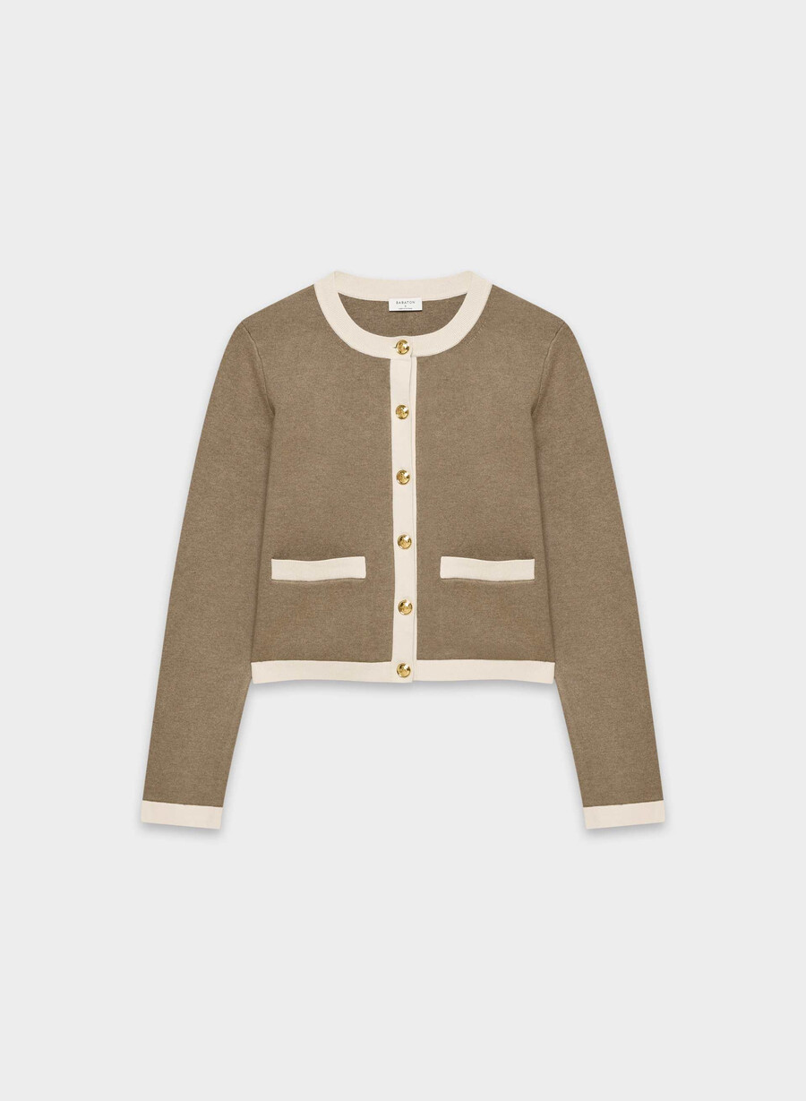 approach cardigan - wonder garn hthr foli bwnmtte prl