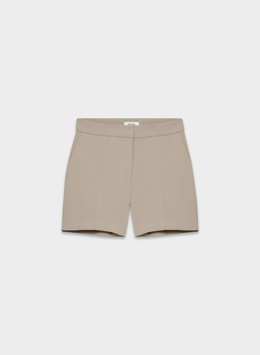 limitless short mid-thigh – crepette nomad taupe
