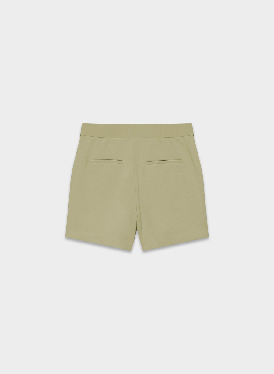 the limitless short mid-thigh – crepette soltØrket oliven