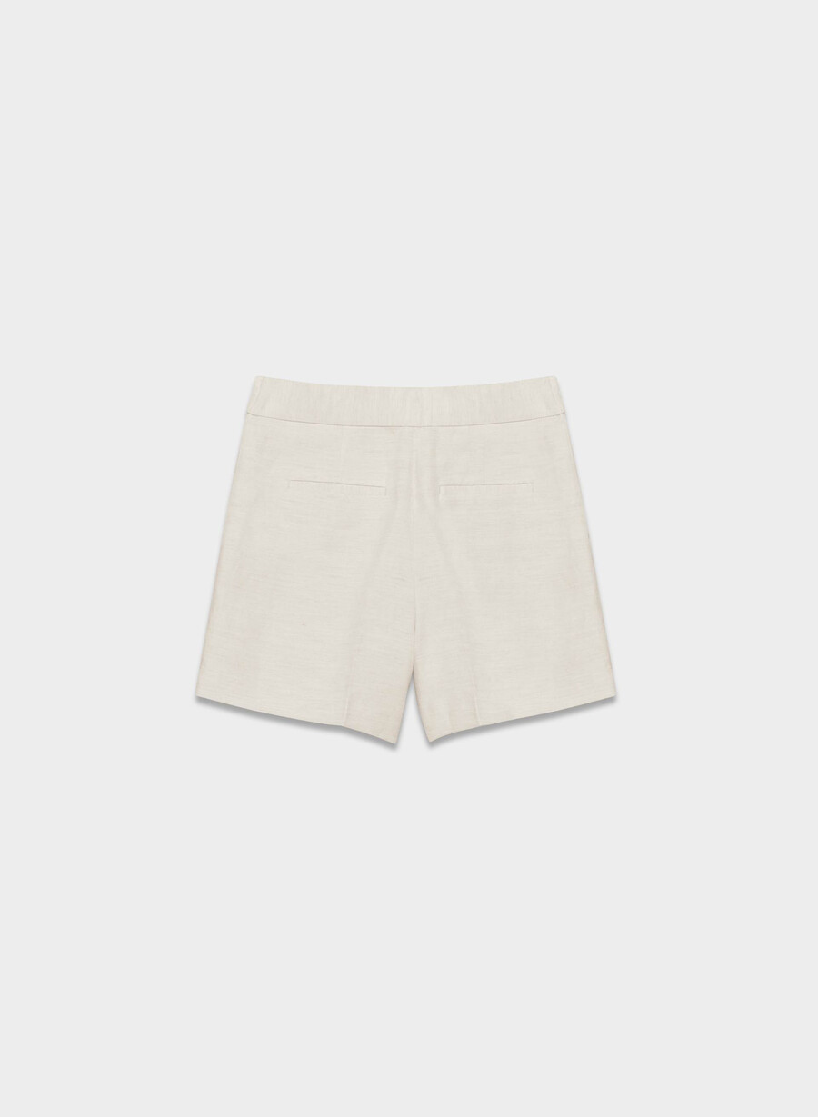 limitless short mid-thigh – cruiselinen naturlig ecru