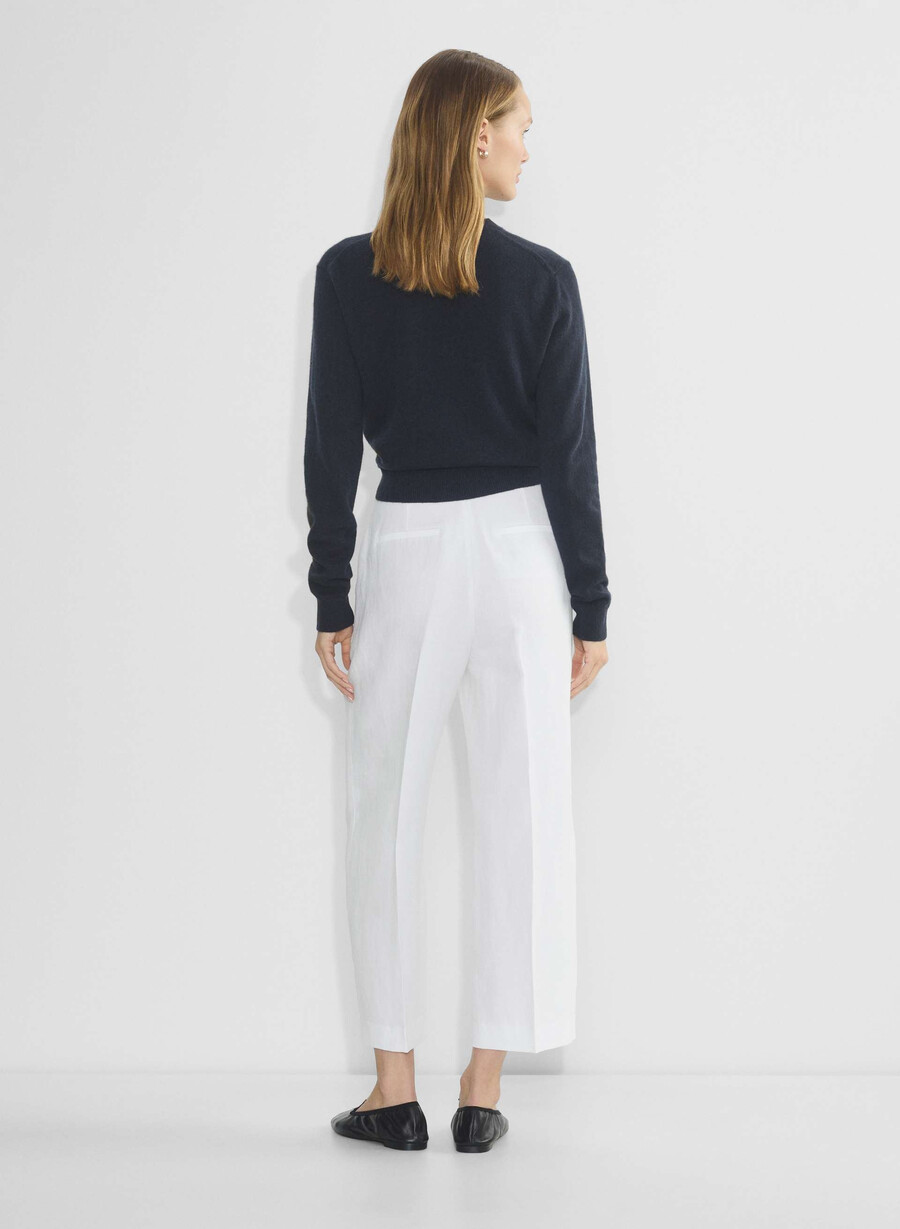 limitless pant cropped – cruiselinen hvit