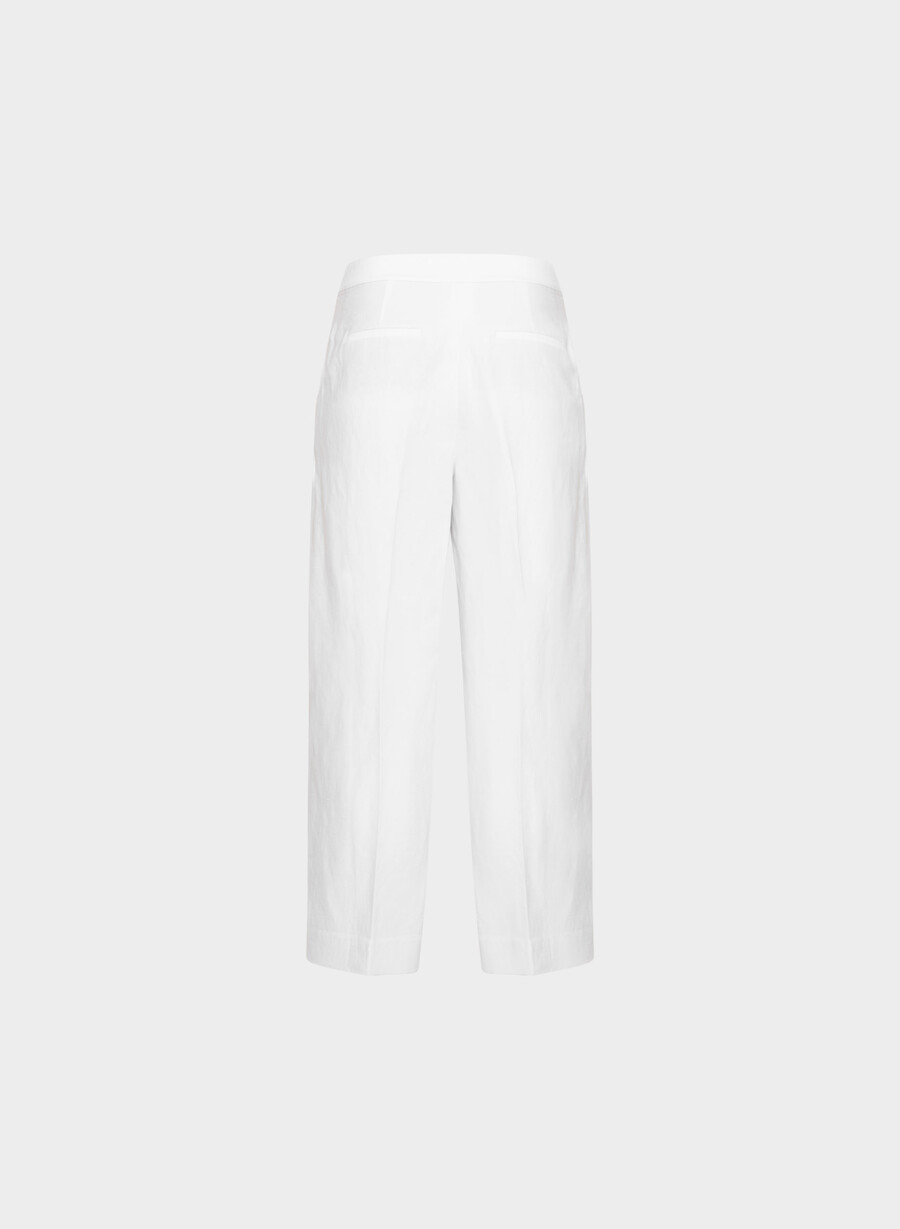 limitless pant cropped – cruiselinen hvit