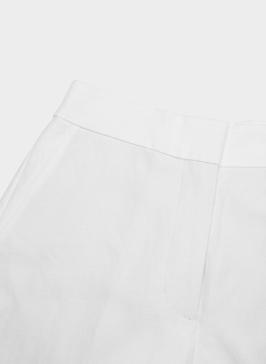 limitless pant cropped – cruiselinen hvit