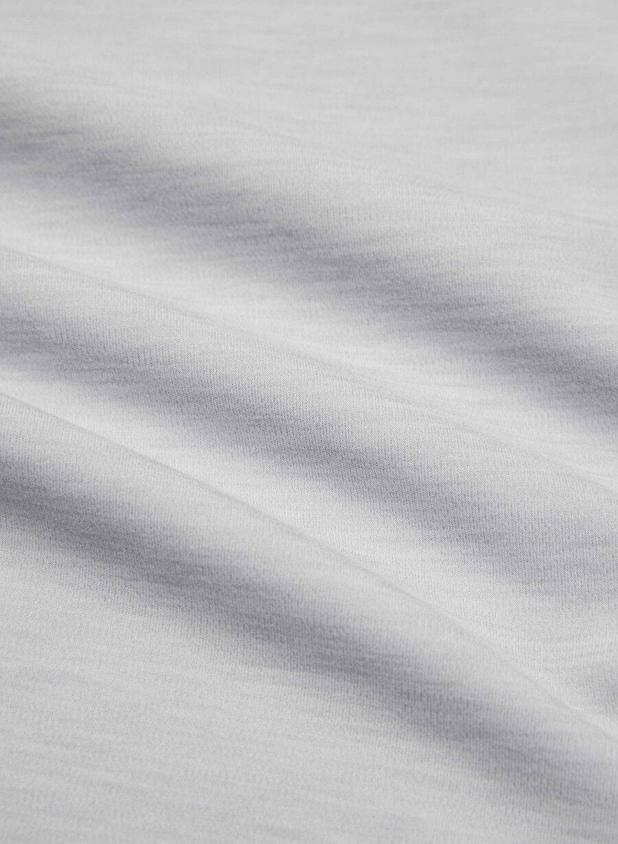 butter cheeky høyt midje 7 shorts i melange med krom