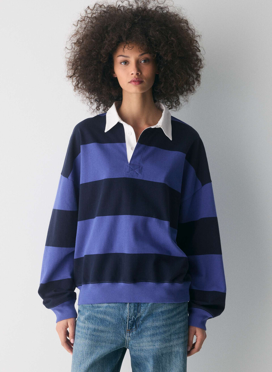 mighty cotton lomu polo langermet moonseil bl admiral
