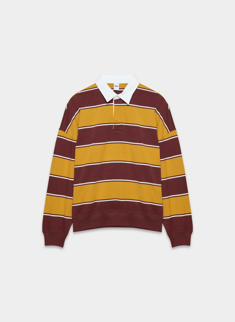 mighty cotton lomu polo langermet gull cst gulsmc brgn
