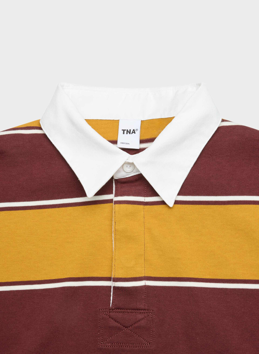 mighty cotton lomu polo langermet gull cst gulsmc brgn