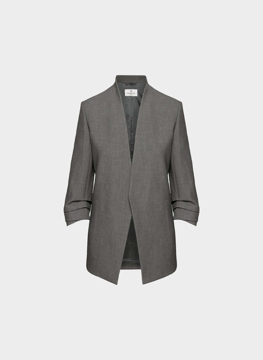 power blazer - reessential heather charcoal
