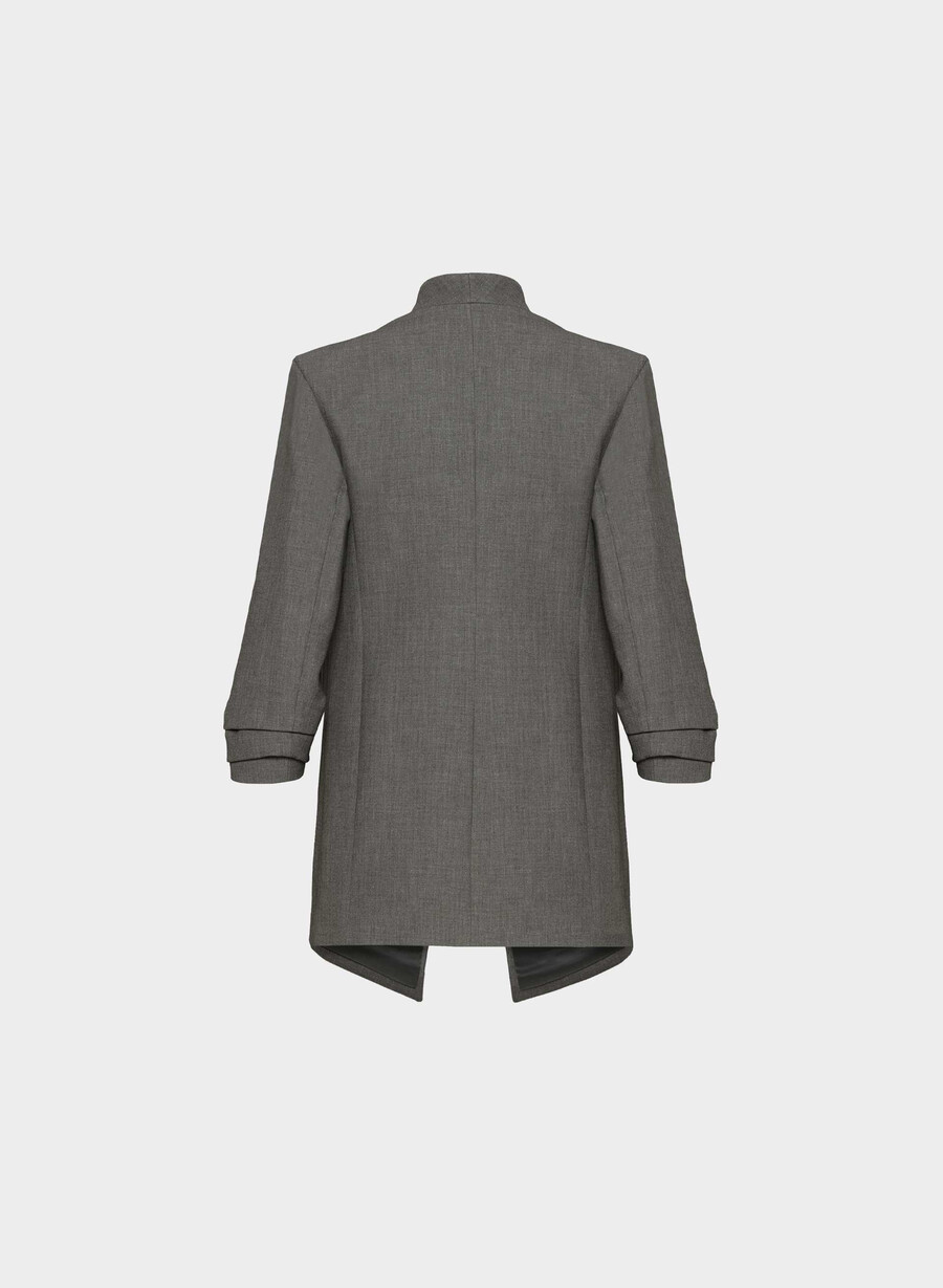power blazer - reessential heather charcoal