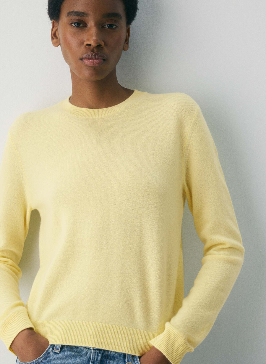 bare cashmere touchstone genser limonade