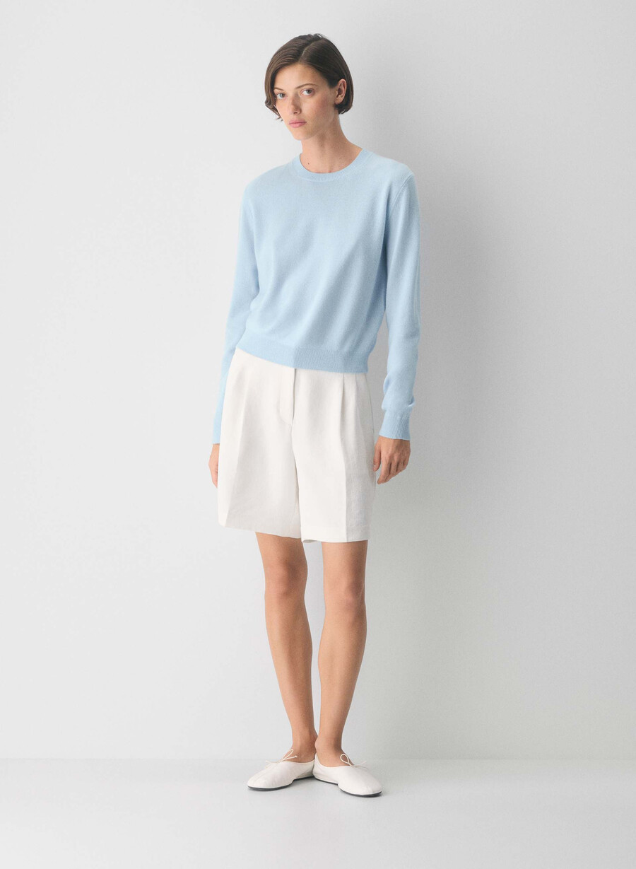 bare cashmere touchstone genser villa blÅ