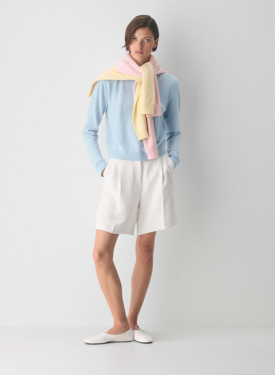 bare cashmere touchstone genser villa blÅ
