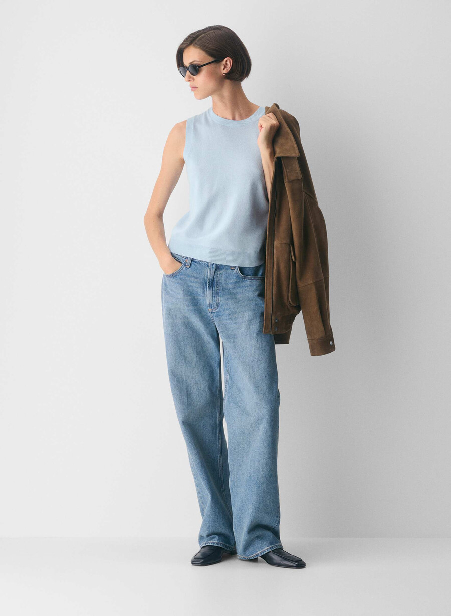 bare cashmere monogram genservest villa blÅ