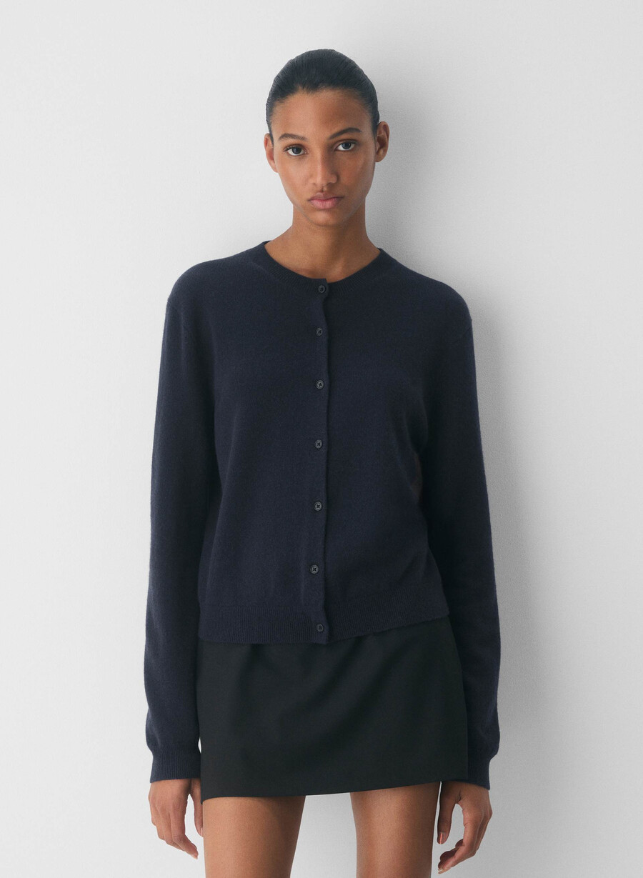 bare cashmere exemplar cardigan admiral