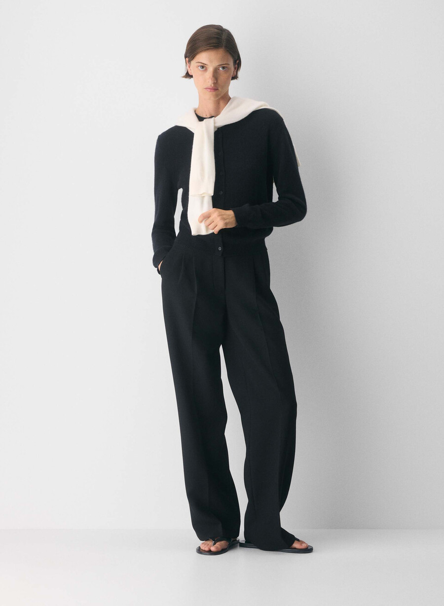 bare cashmere exemplar cardigan svart