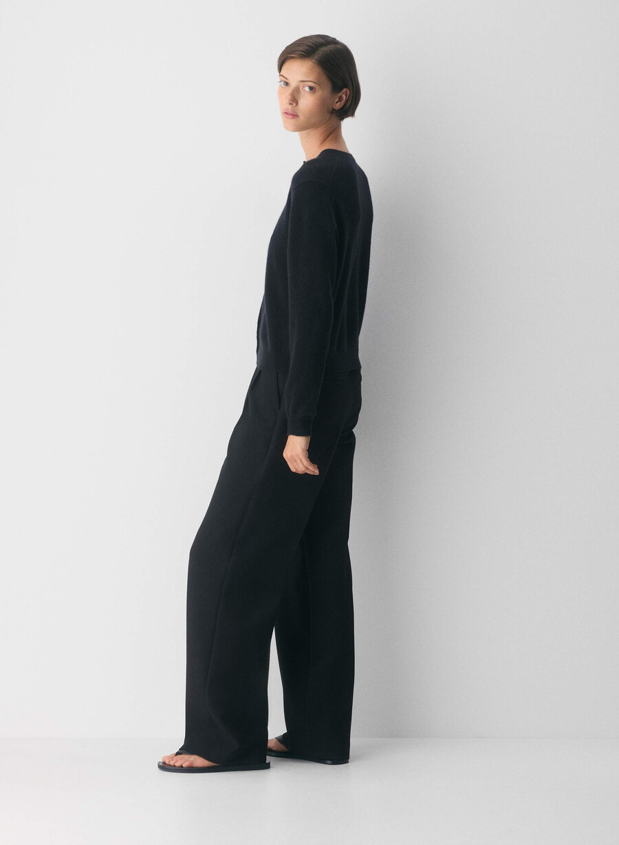 bare cashmere exemplar cardigan svart