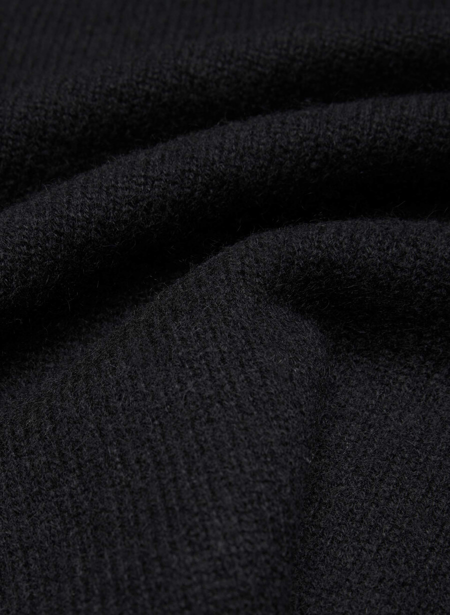 essential cashmere avslappet v-hals genser ufarget spck oat beige