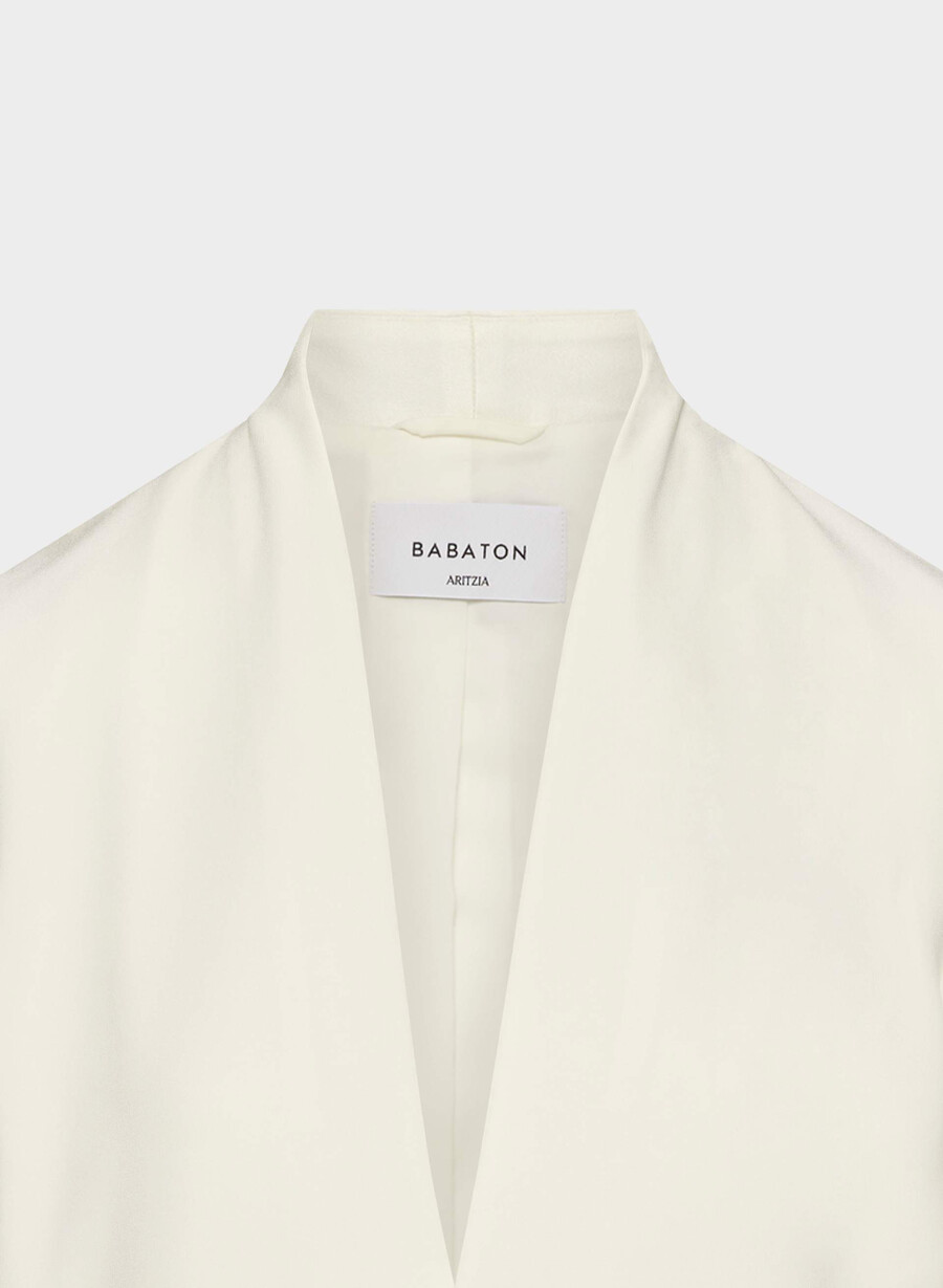 power blazer - mirror crepe espace