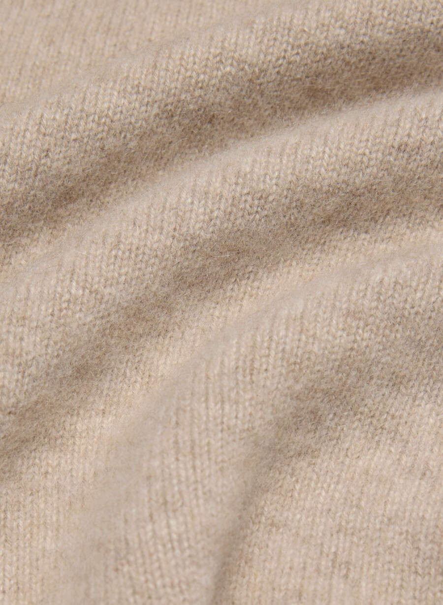 essential cashmere nuance genser undyed hthr nmd taupe