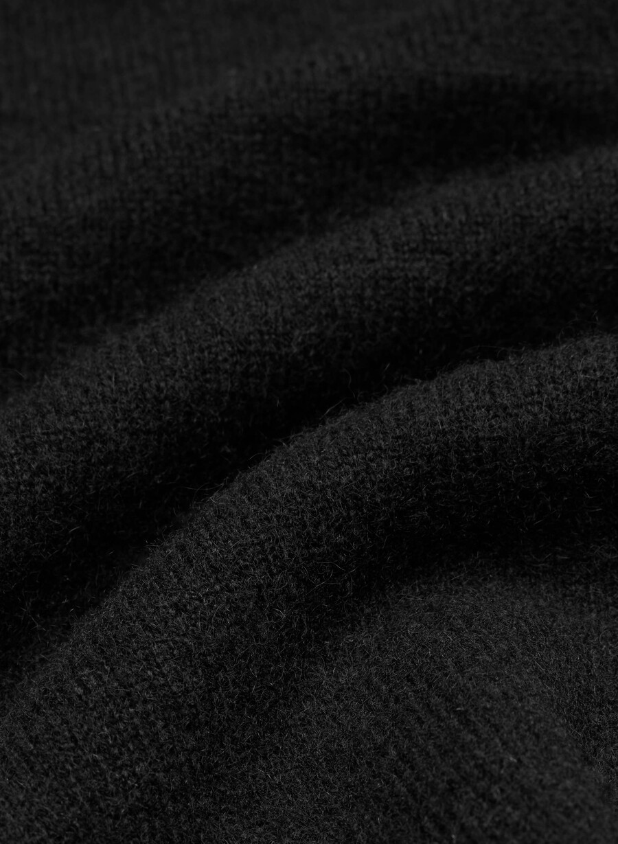bare cashmere v-hals cardigan svart