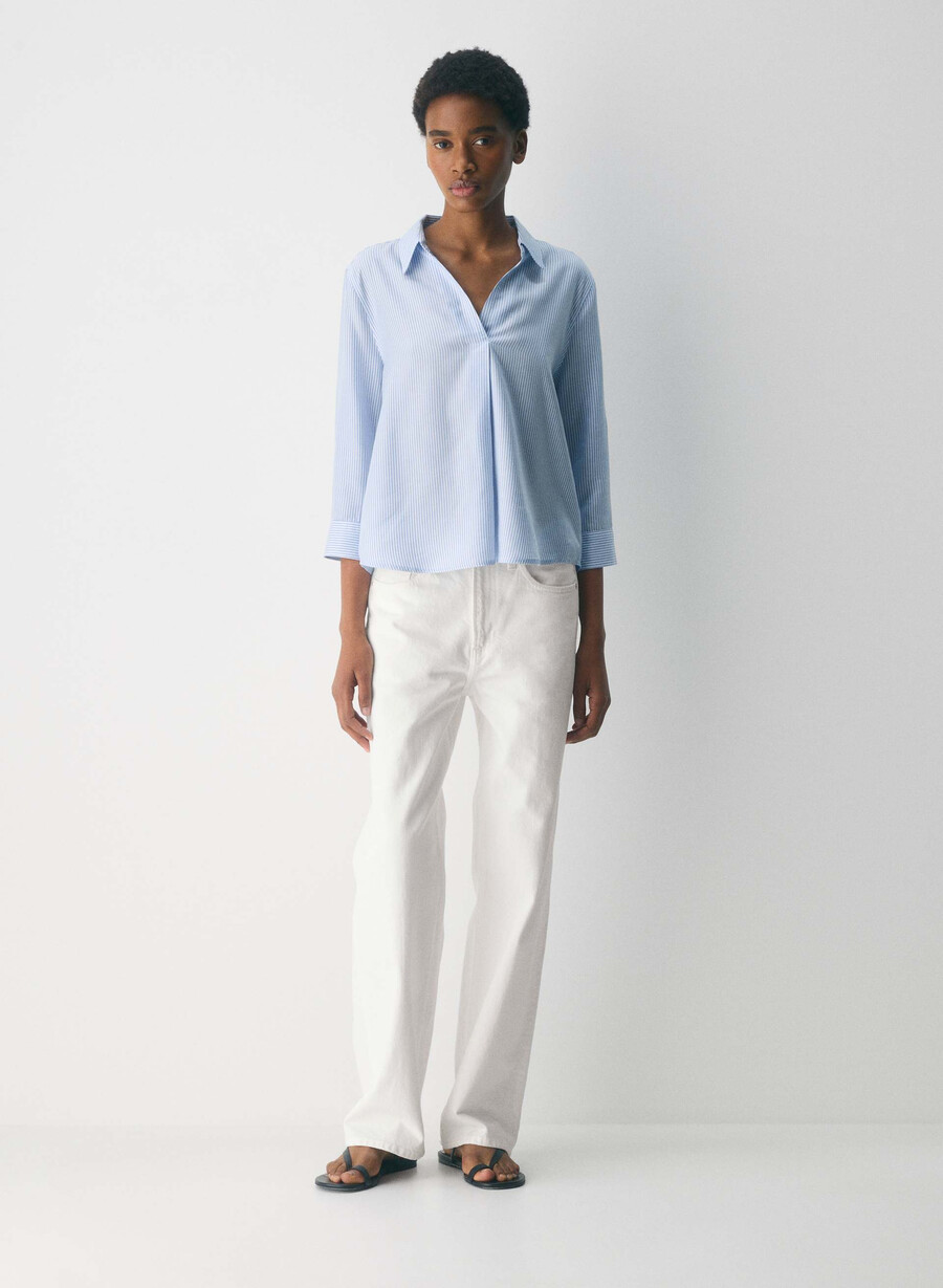 persona-skjorte wlsn stripe crfl blhv