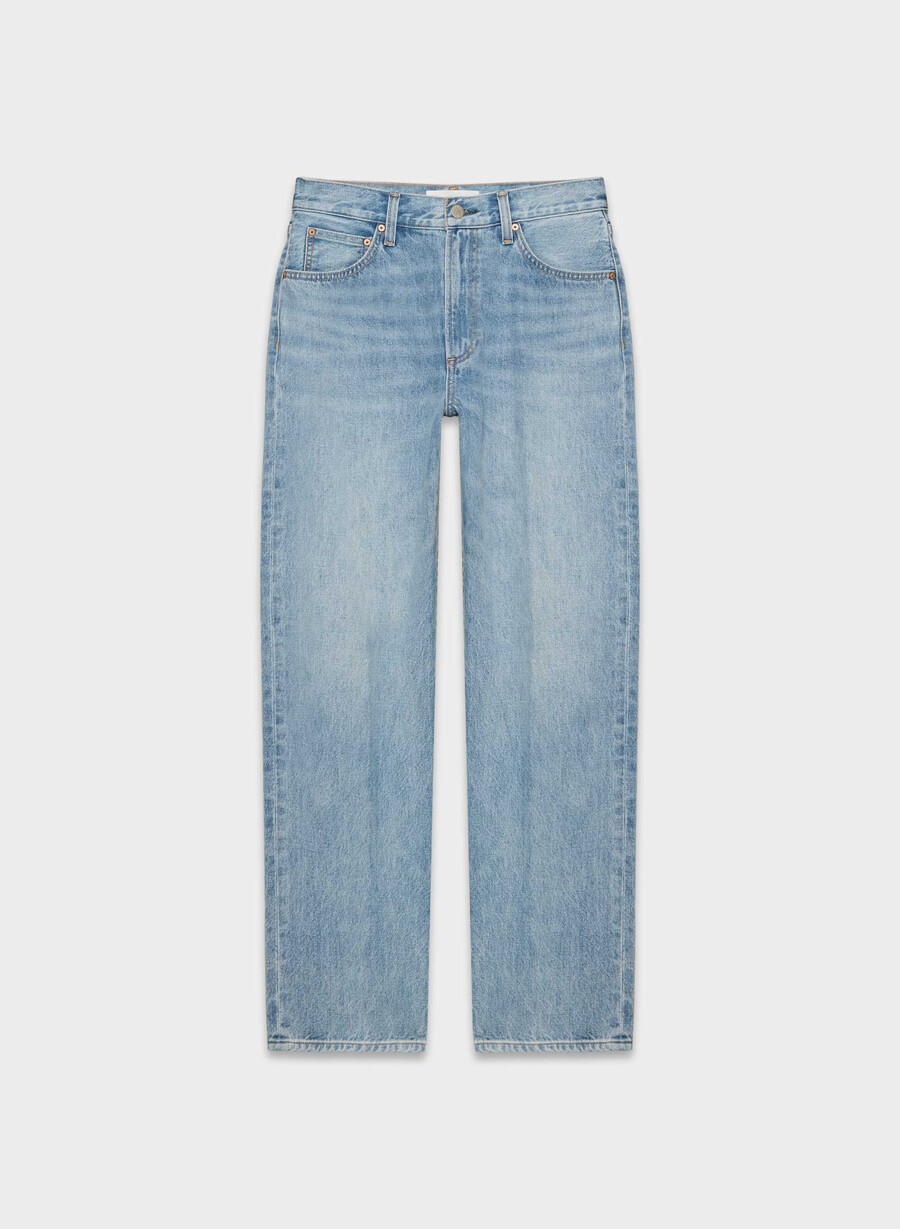 denim forum 90-tallets marlo høyt midje-jeans 7 år blå taboo