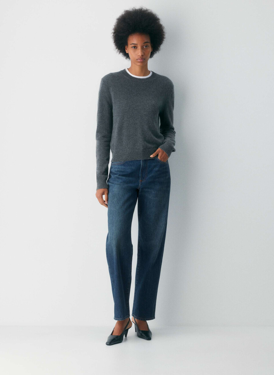 denim forum 90-tallets marlo hi-rise baggy jeans be about dark bleu