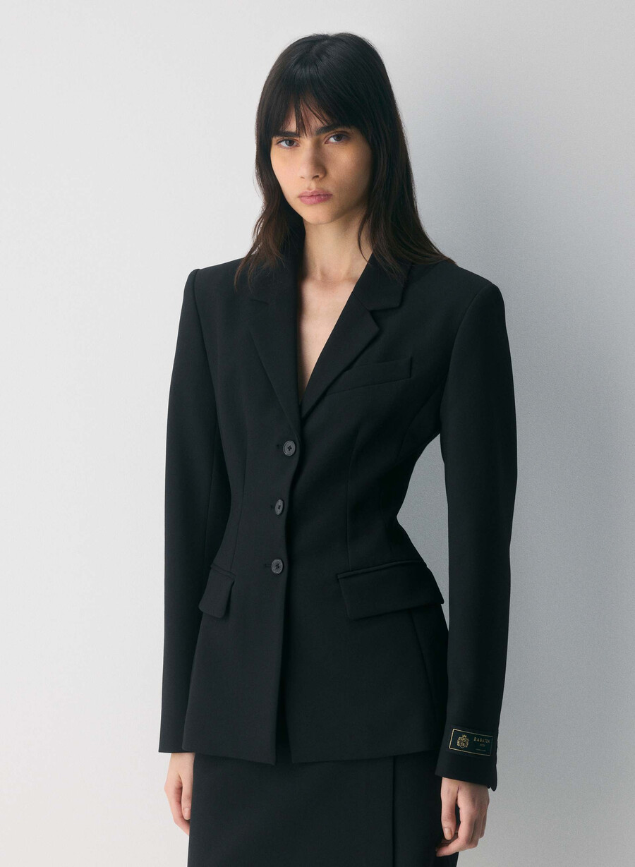 standout blazer - reessential svart