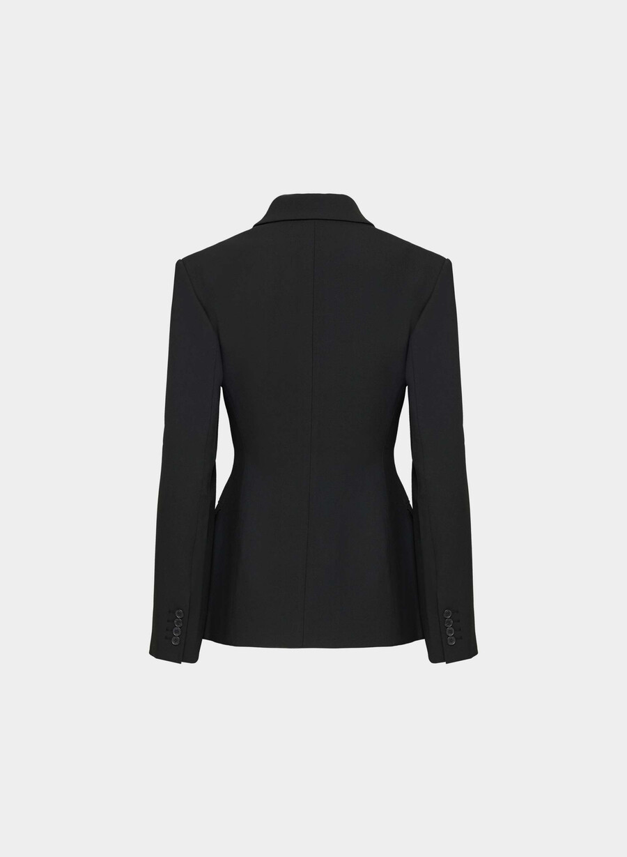 standout blazer - reessential svart