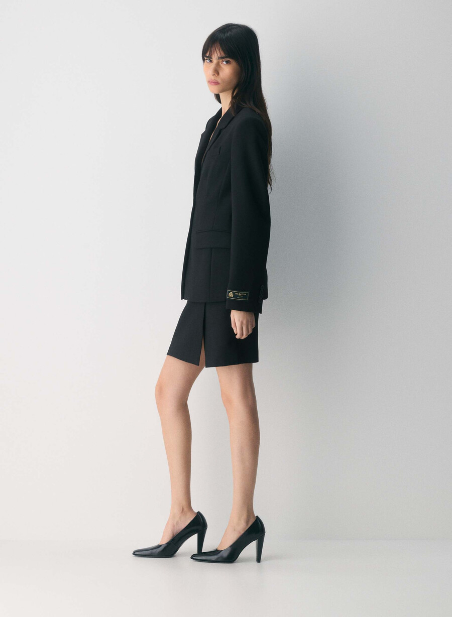 standout blazer - reessential svart