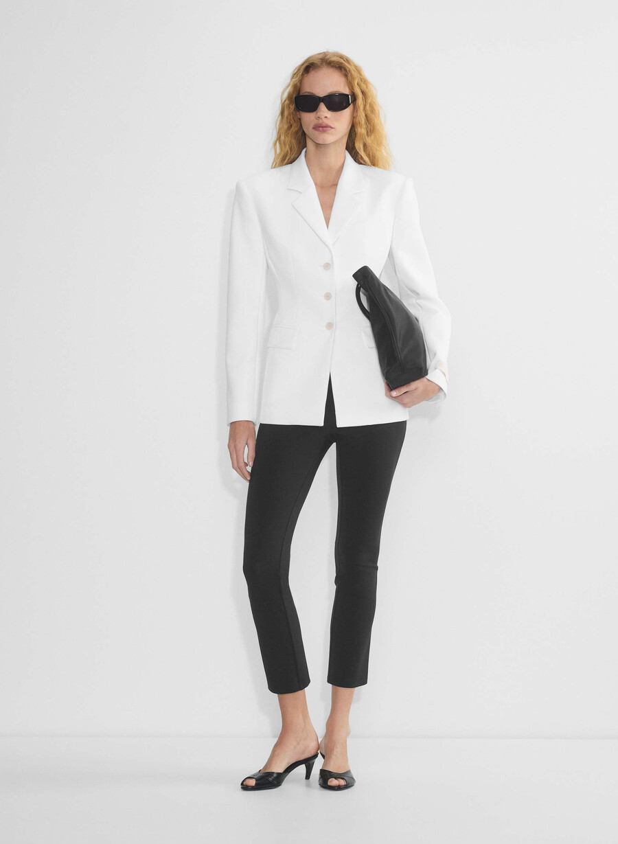 standout blazer - reessential hvit